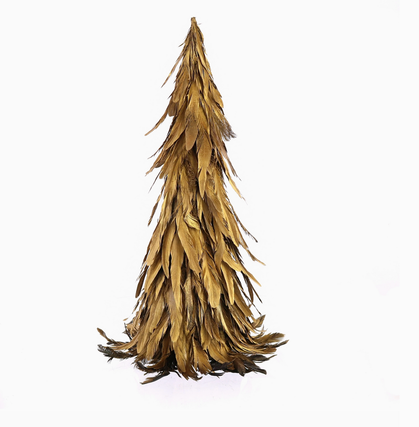 Gold Luster Feather Tree