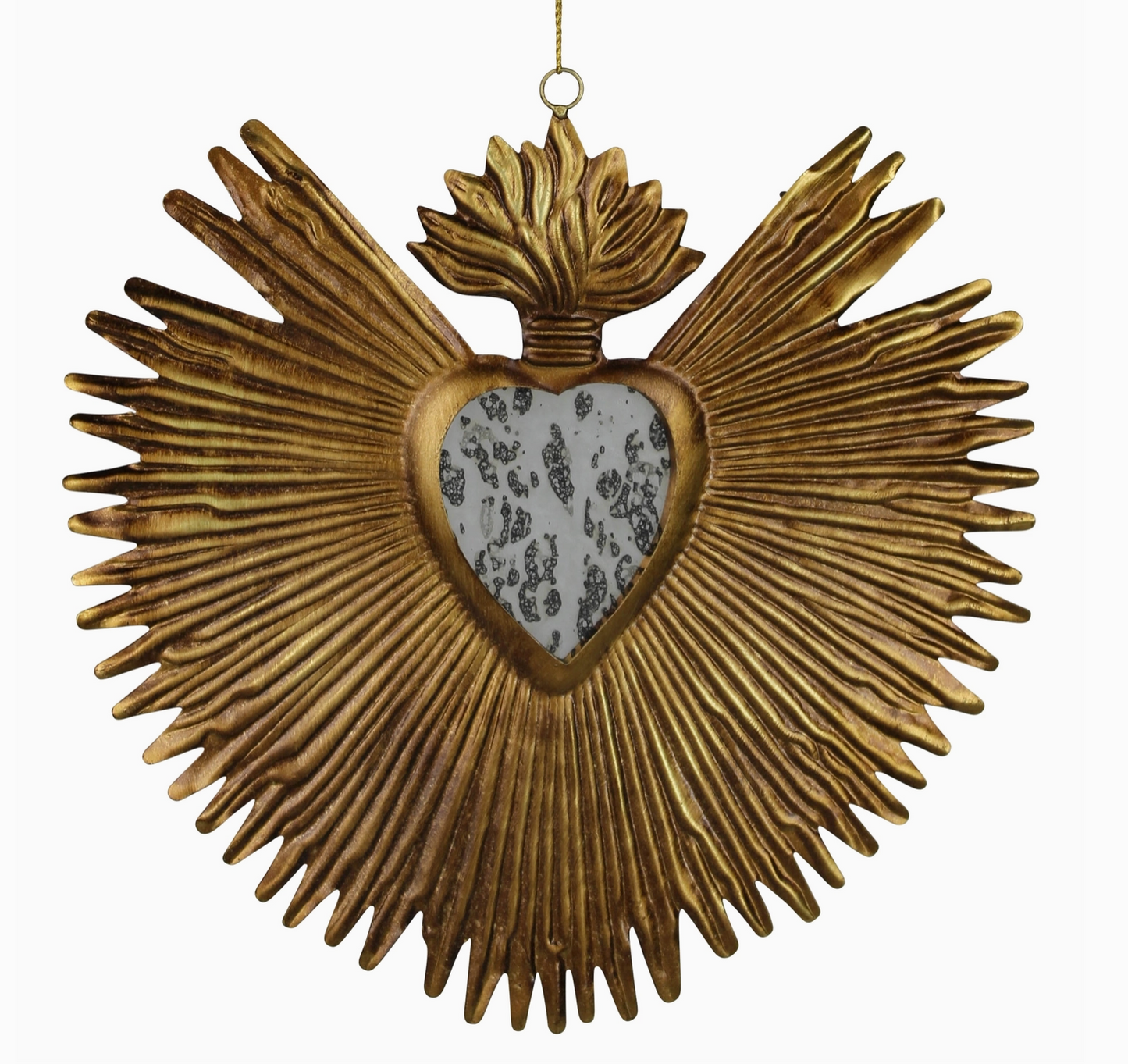 Milagro Heart Mirror Ornament