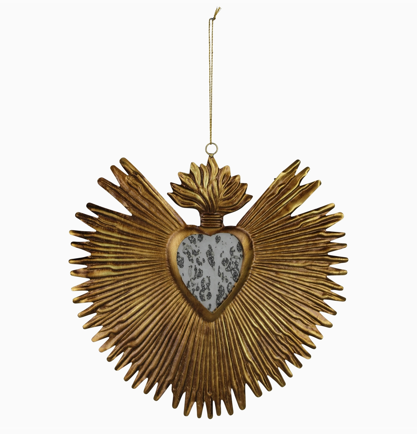 Milagro Heart Mirror Ornament