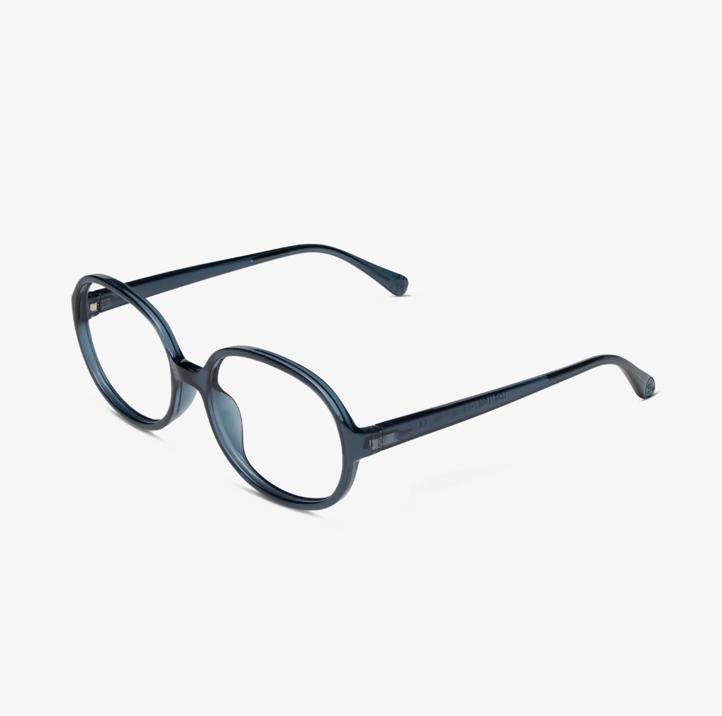 Lois Reader Sunglasses in Shiny Navy