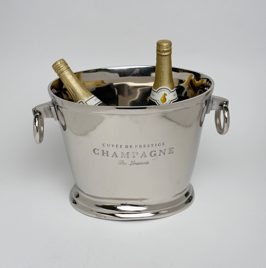 Polished Aluminum Champagne Bucket