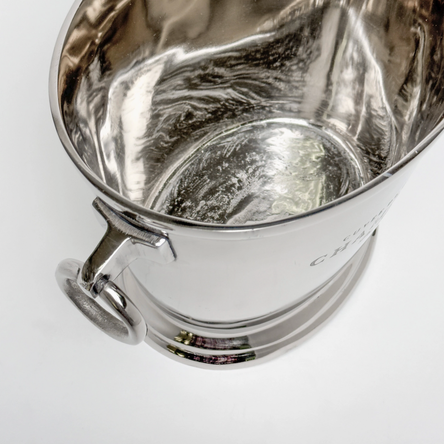 Polished Aluminum Champagne Bucket