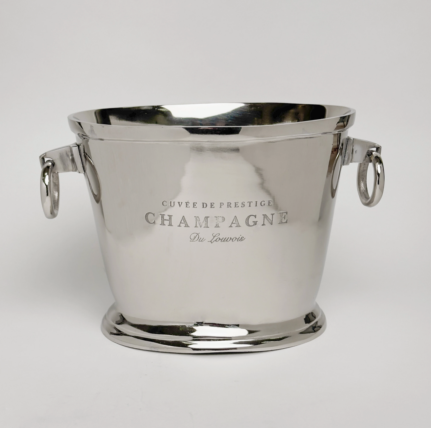 Polished Aluminum Champagne Bucket