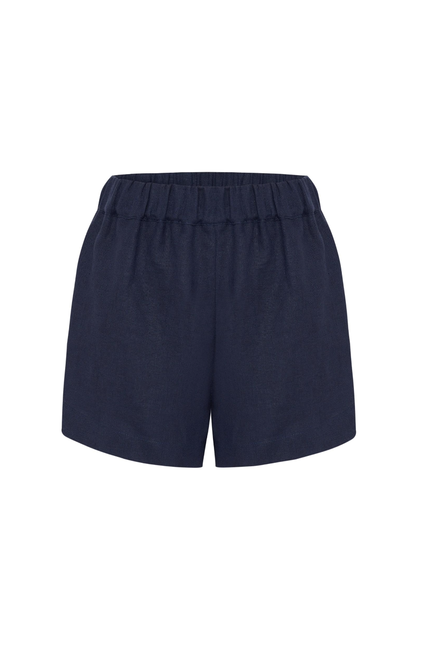 Capri Linen Shorts