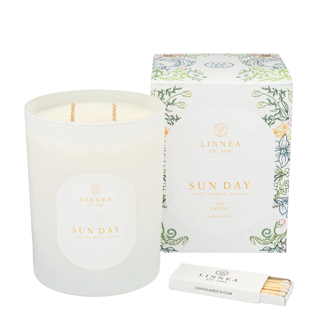 Sun Day Large 2 Wick Candle