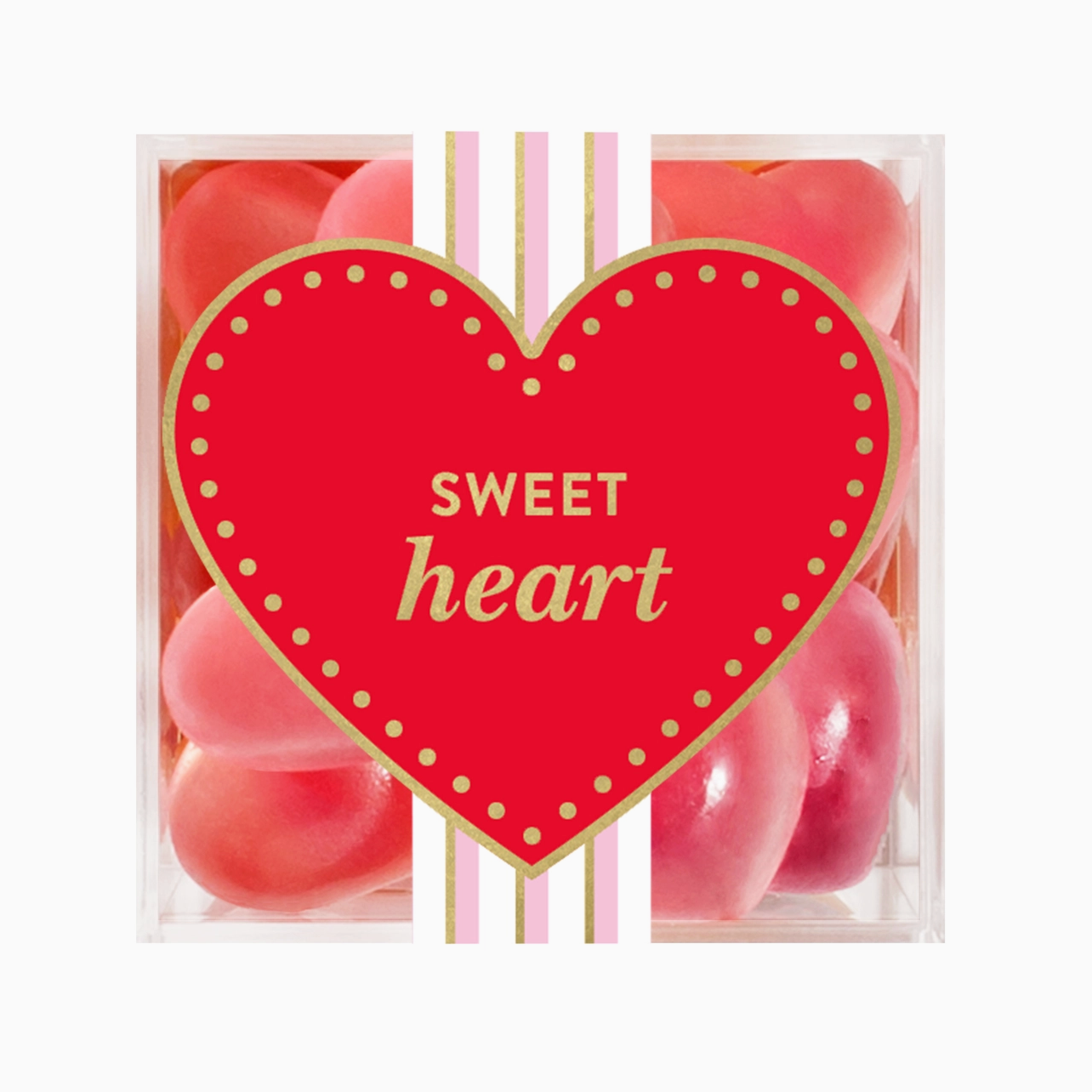 Sweetheart Strawberry Gummy Hearts