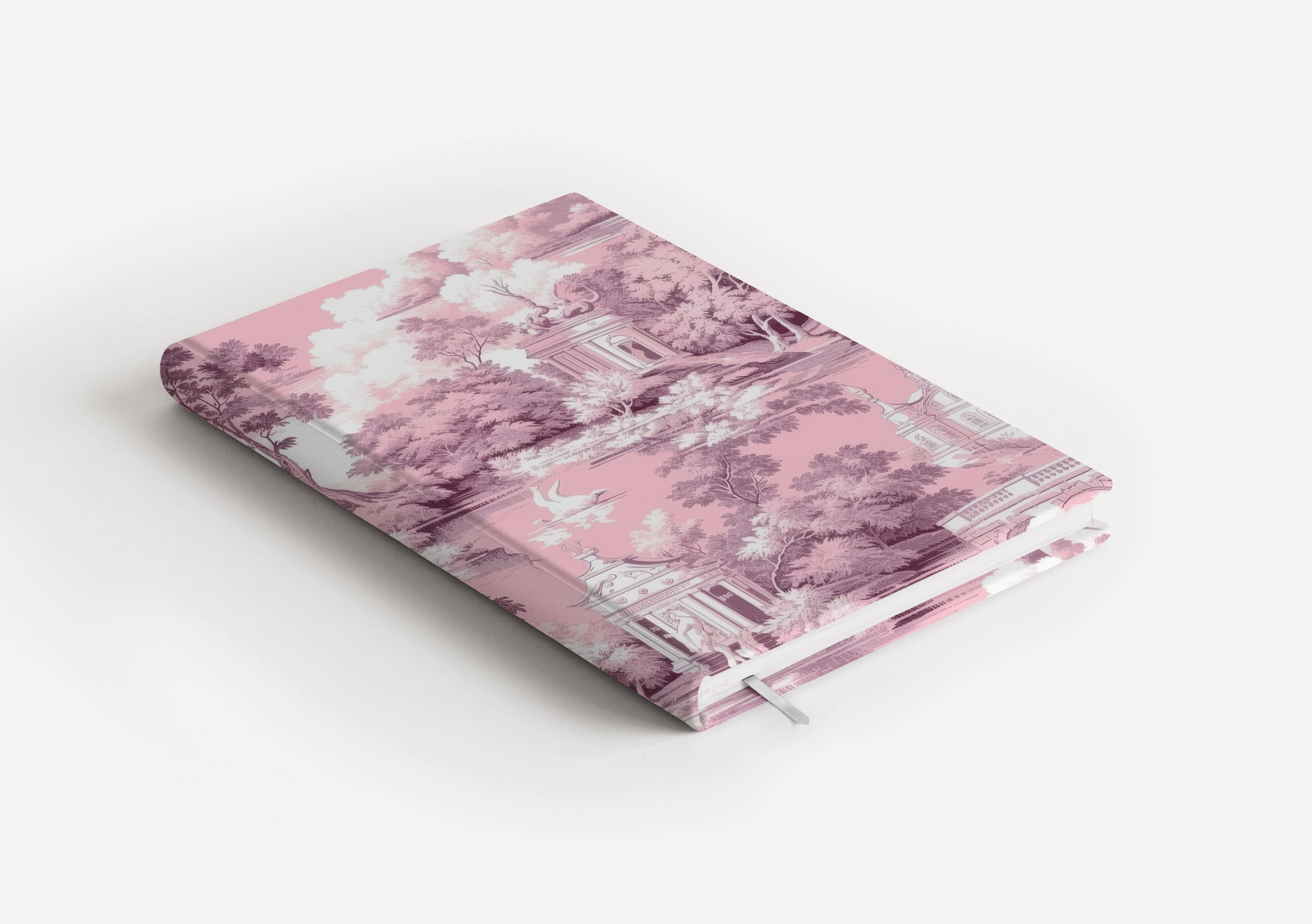 Pink Toile Hydrangea Journal