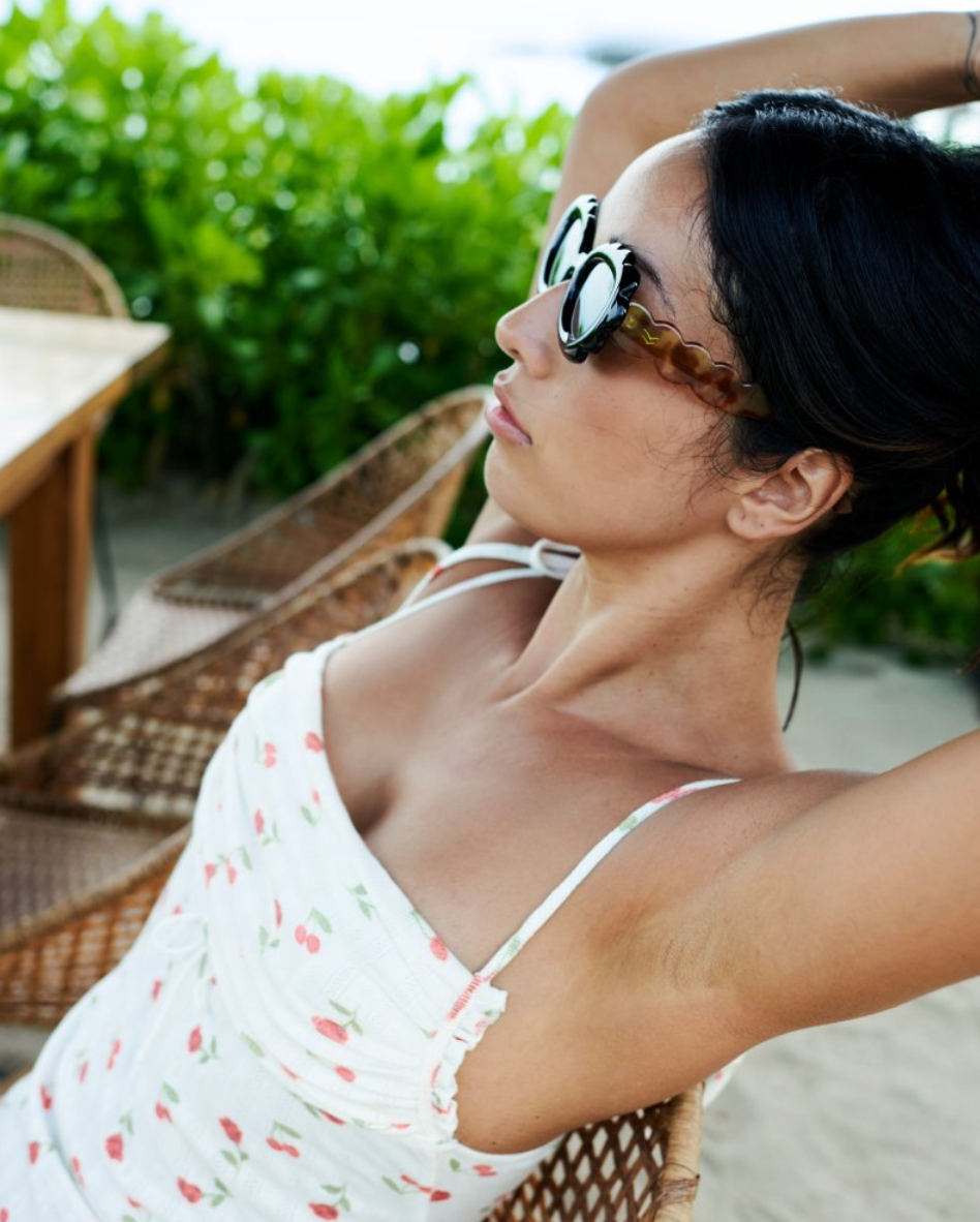 Golden Hour Blackberry/Smoke Sunglasses