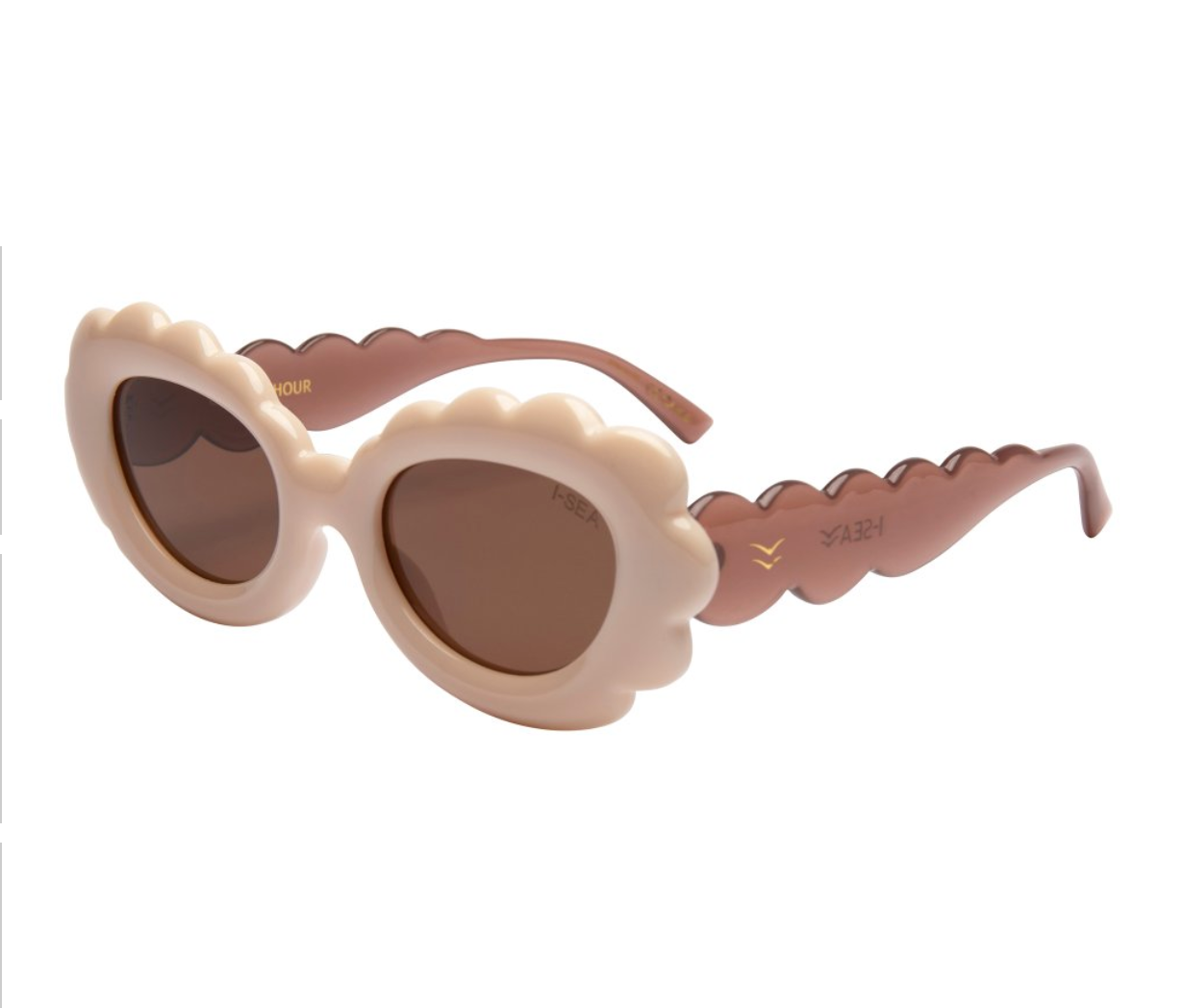 Golden Hour Coconut/Brown Sunglasses