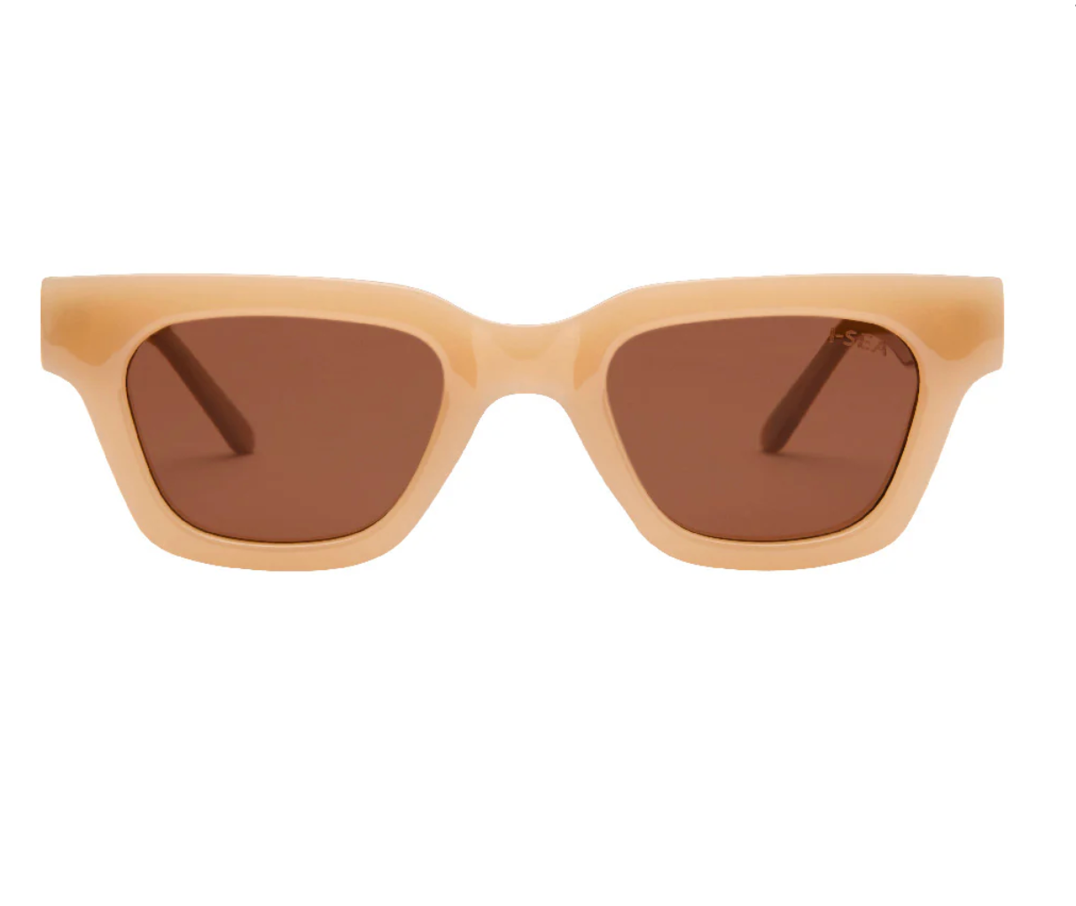 Banks Vanilla/Brown Sunglasses