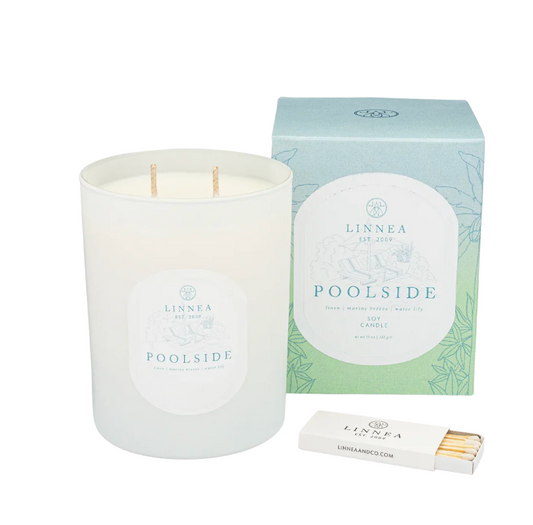 Poolside Large 2 Wick Candle