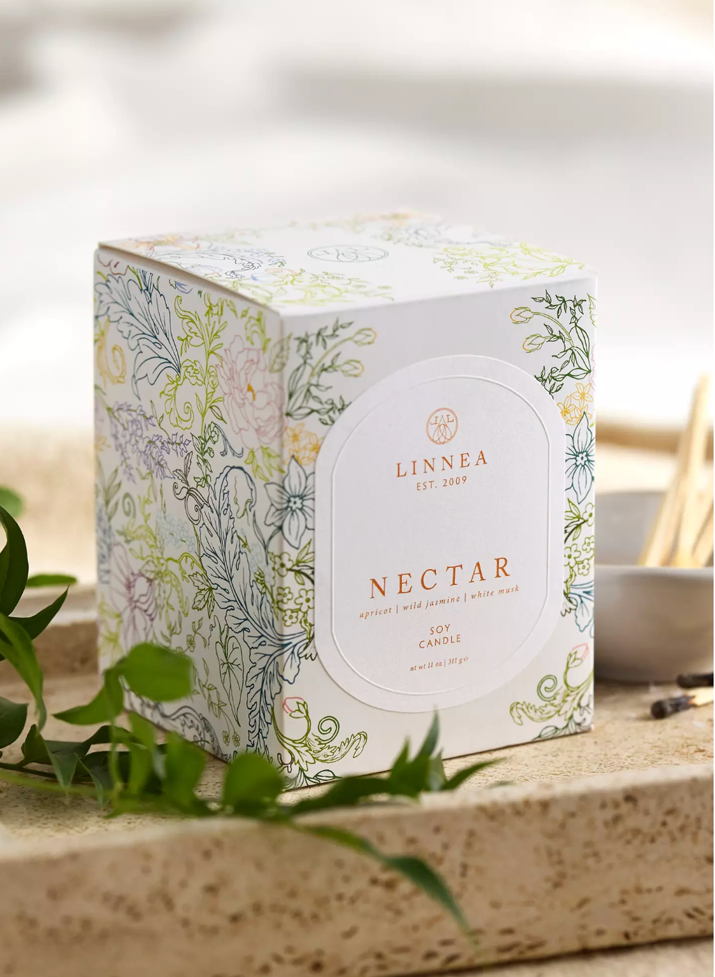 Nectar Large 2 Wick Candle