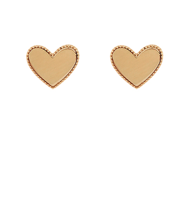 Chunky Heart Earrings