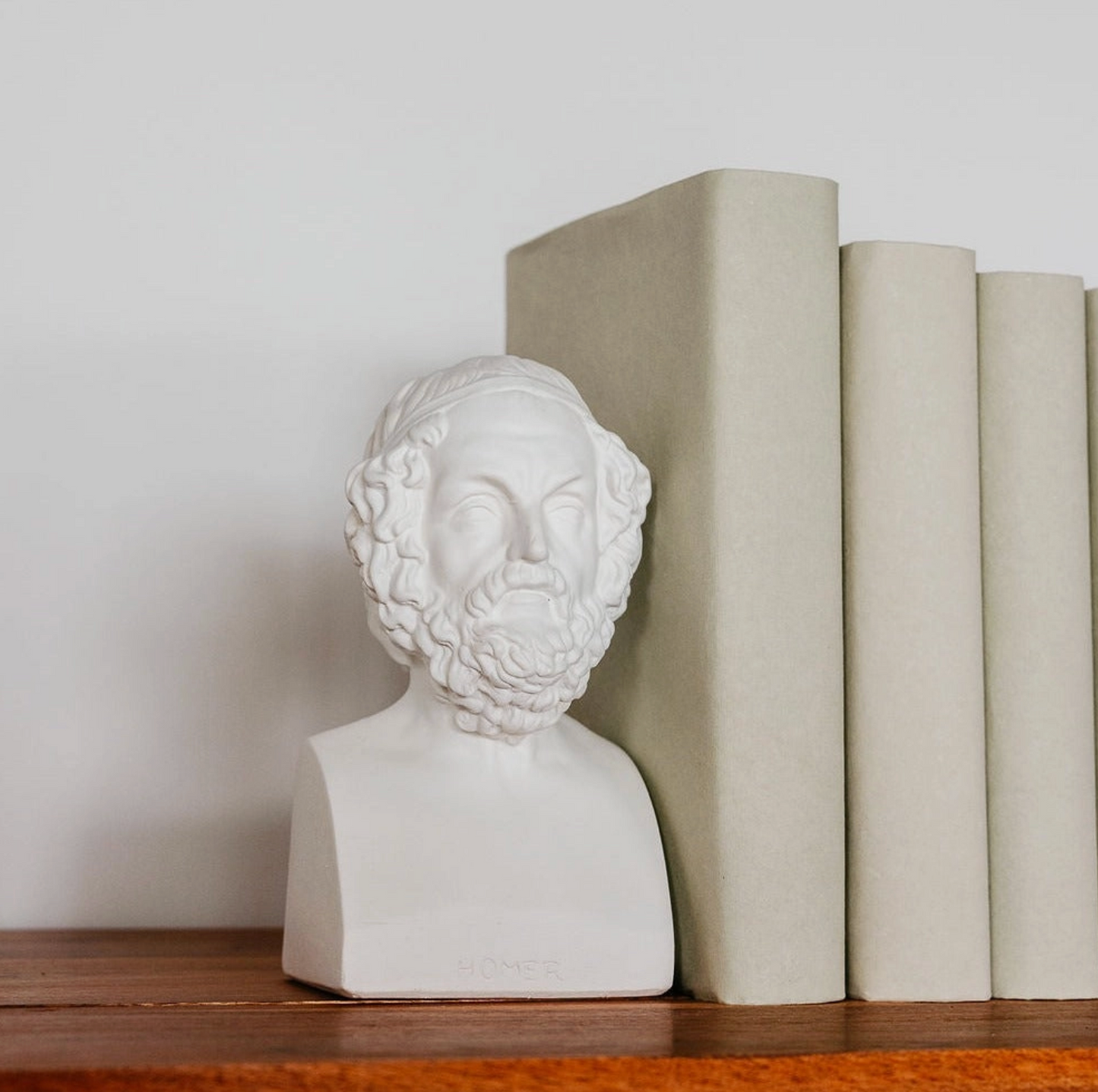 Homer + Aristotle Bookends