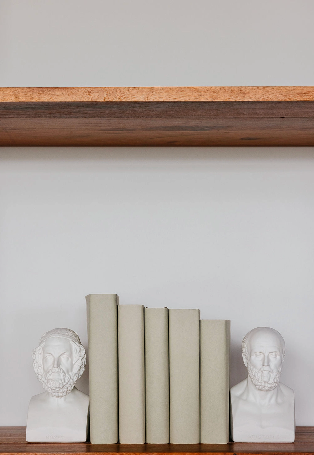 Homer + Aristotle Bookends