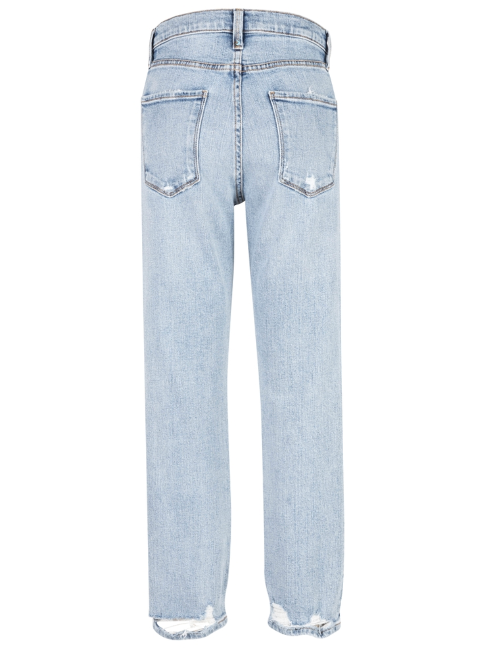 Olivier High Rise Long Straight Jeans