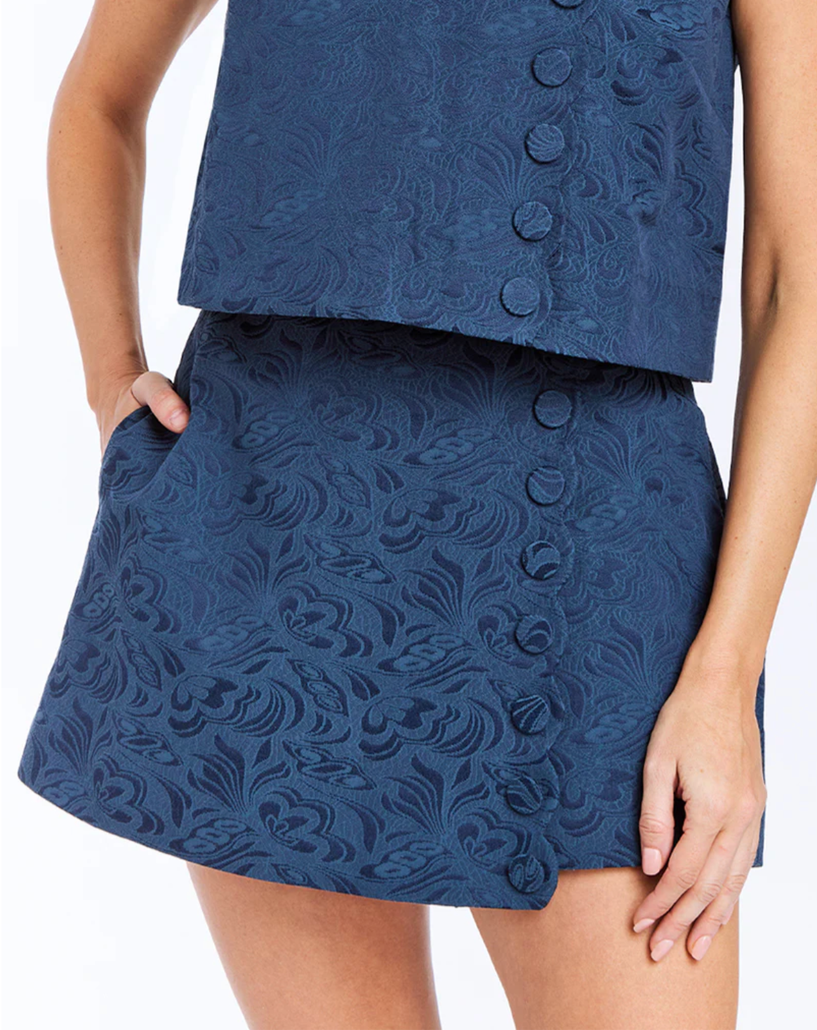 Etta Scalloped Skort