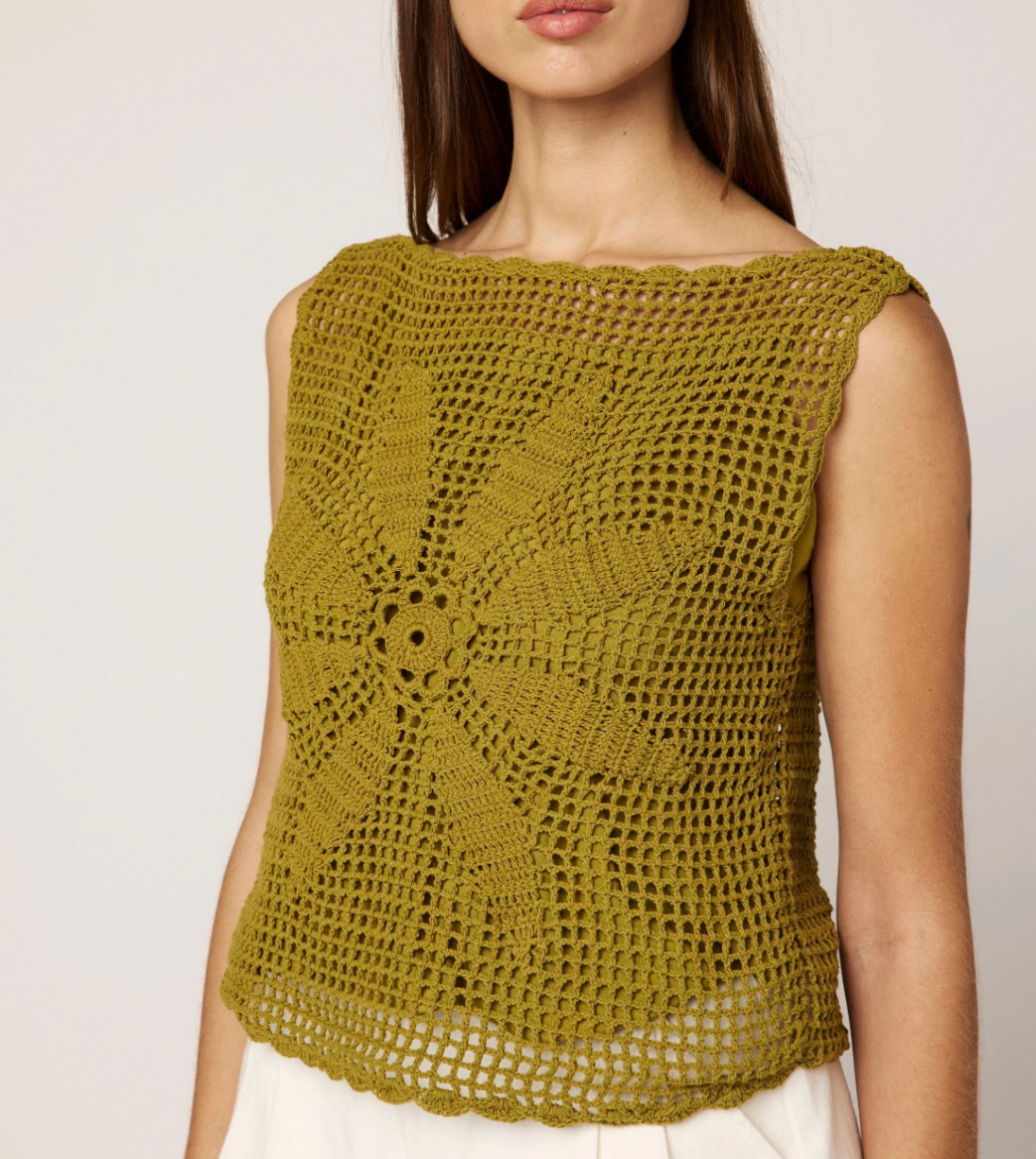 Caylee Crochet Top