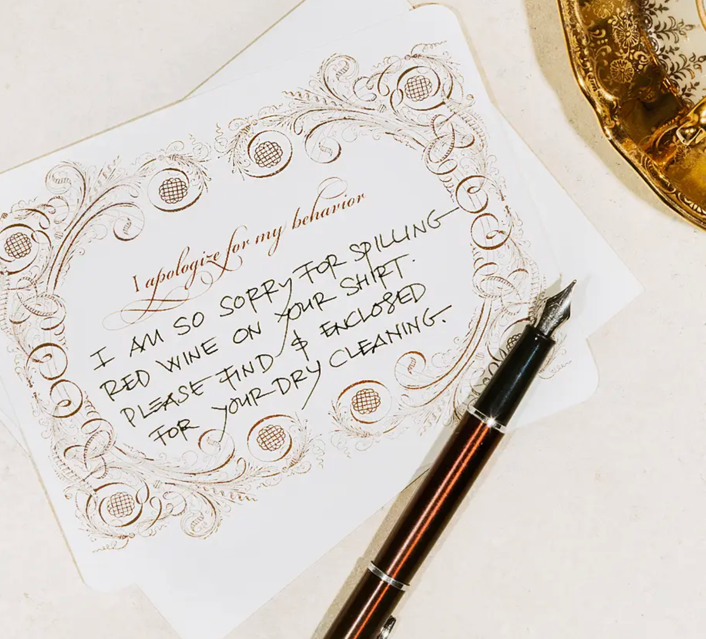 Apology Notes