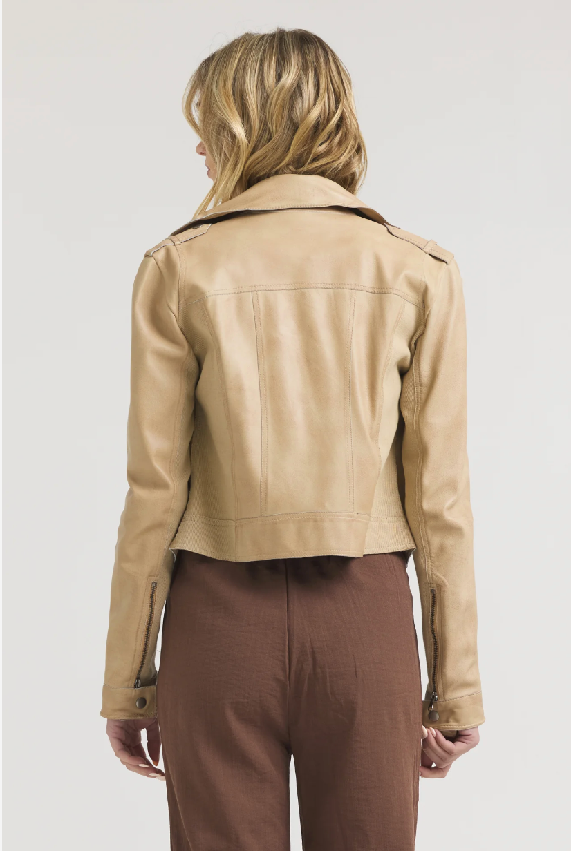 Piper Patina Leather Jacket