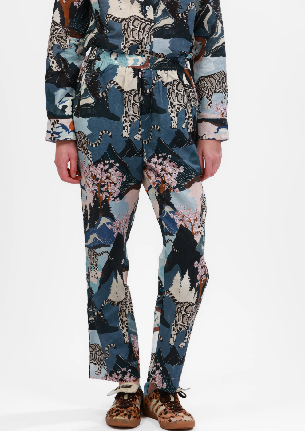 Pant Snow Leopard Blue
