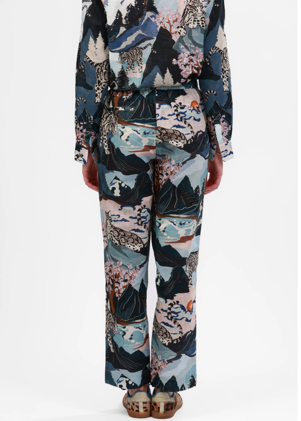 Pant Snow Leopard Blue
