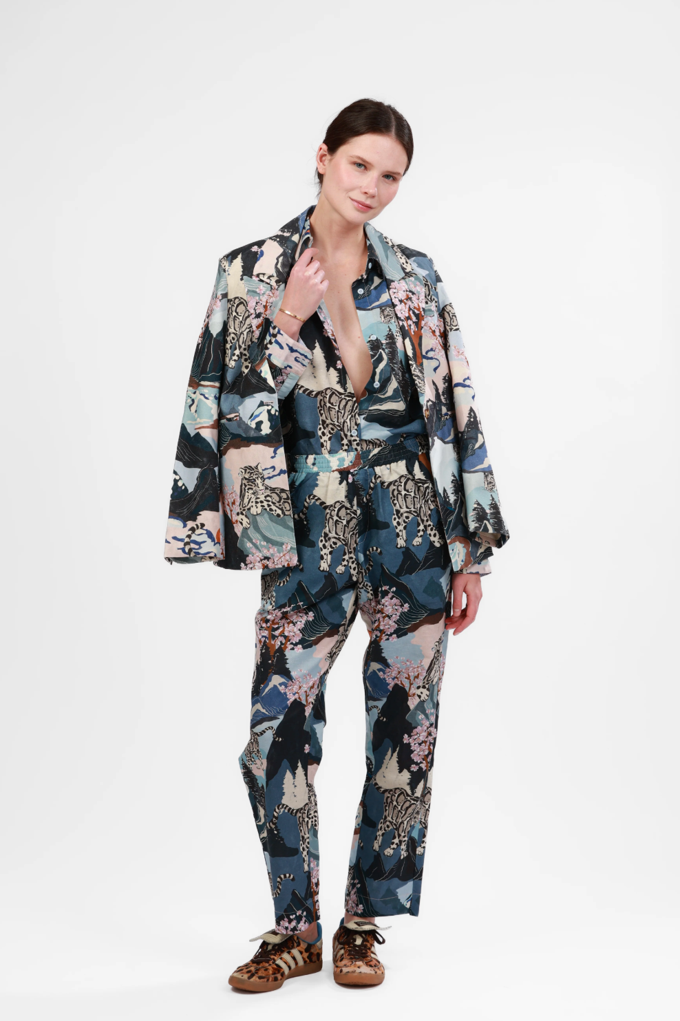Blazer Snow Leopard Blue