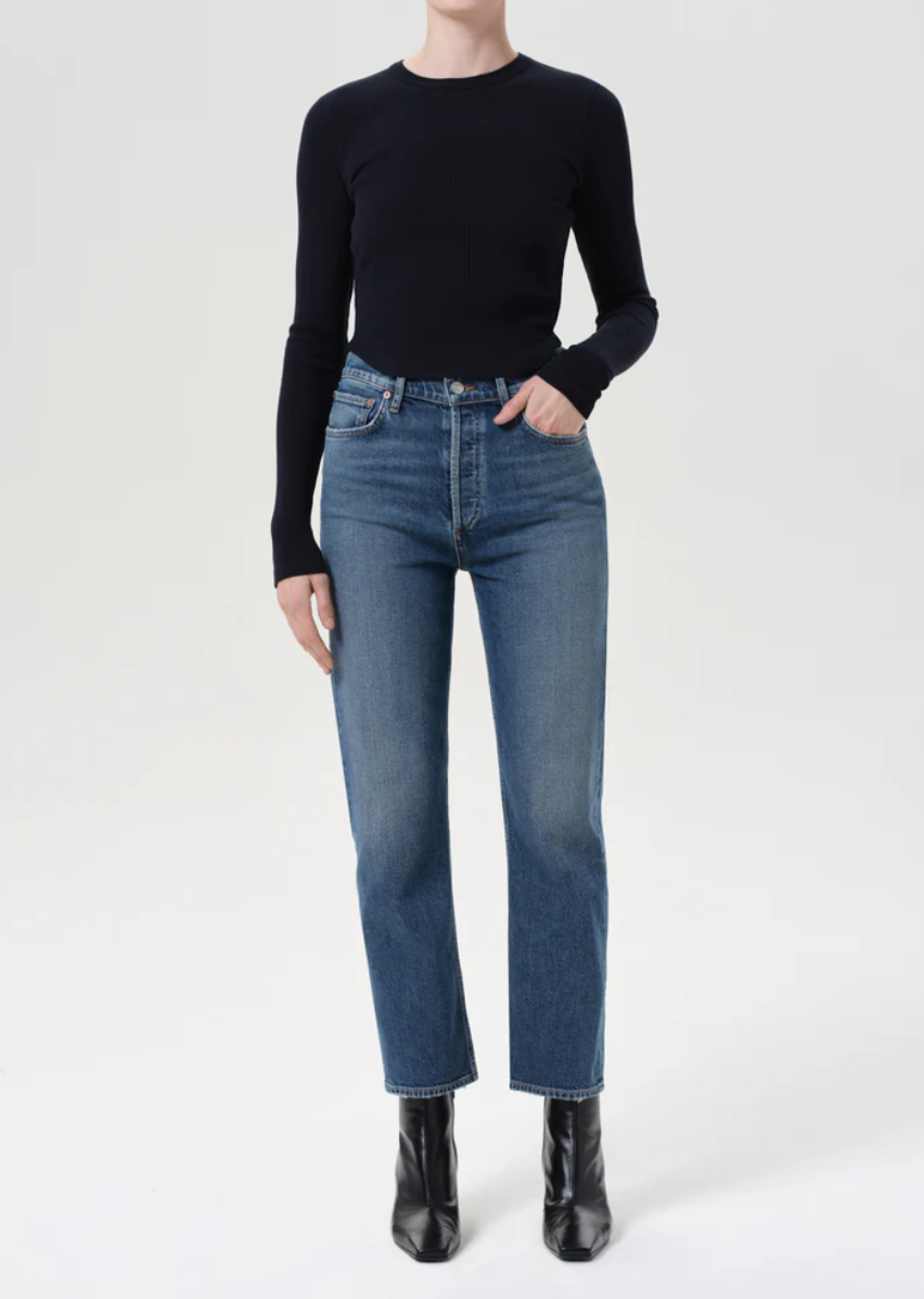 90'S Pinch Waist Crop