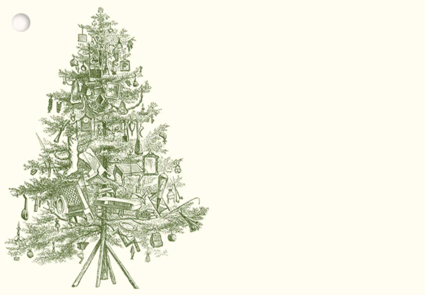 Christmas Tree Gift Tag