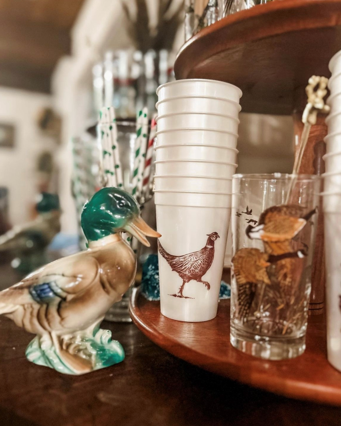 Pheasant Strut Pearlized Cups