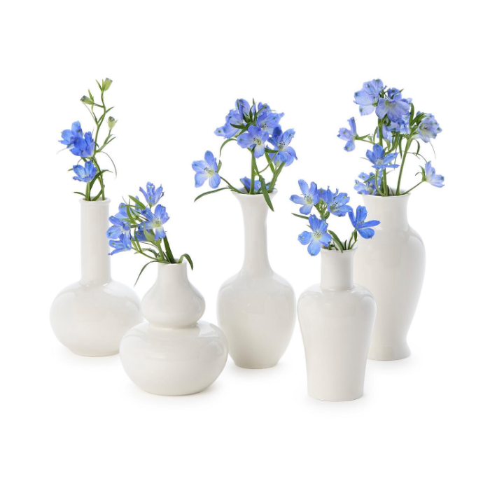 White Porcelain Vases