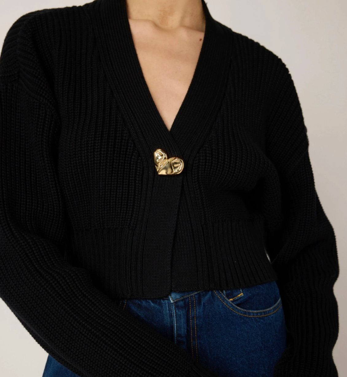 Heart Sweater Cardigan