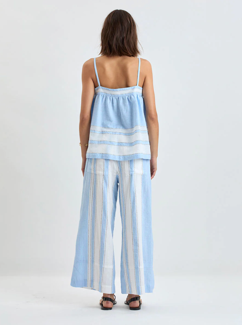 Thea Tank Top in Debre Sky