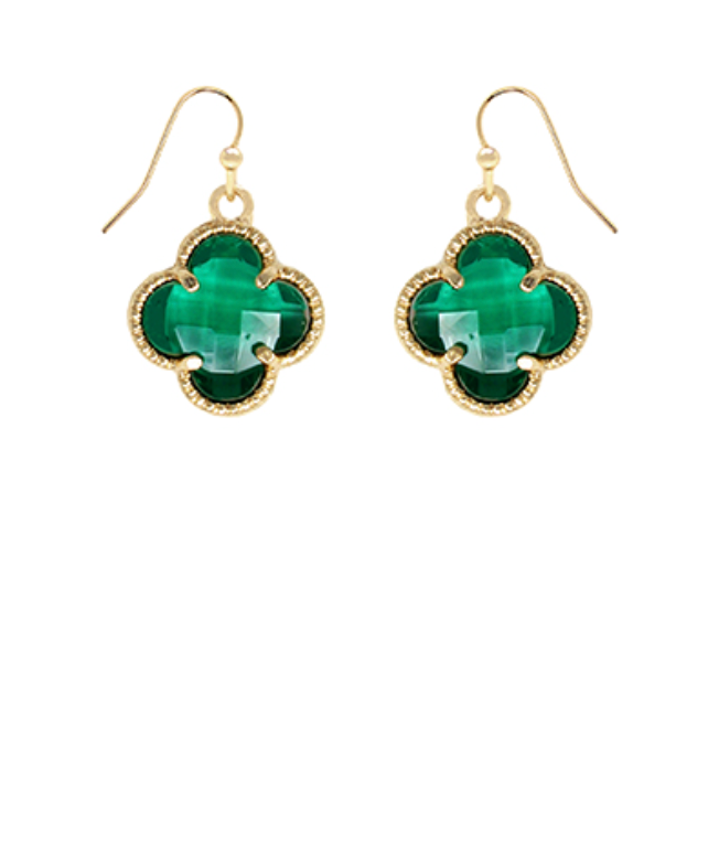 Clover Drop Earrings