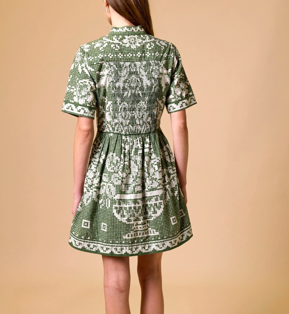 Starling Mini Dress - Verdant Flight