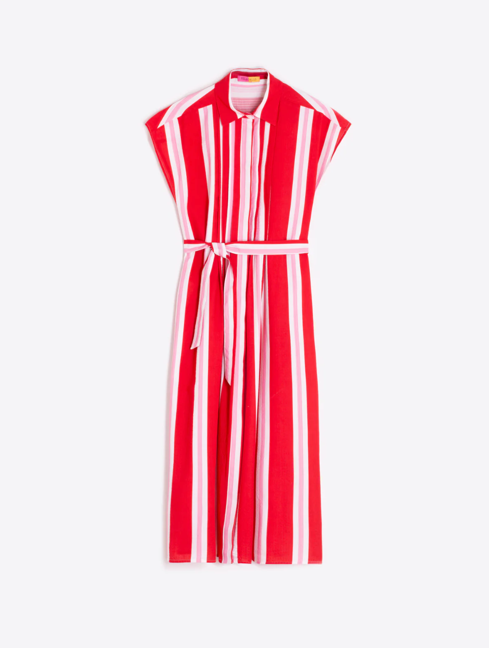 Red Striped Dress
