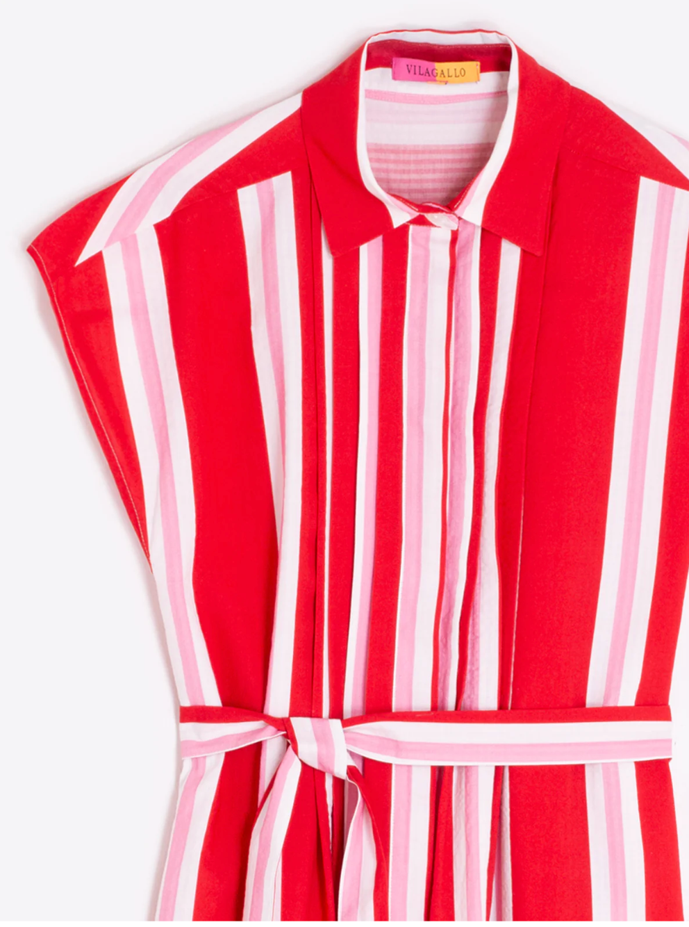Red Striped Dress