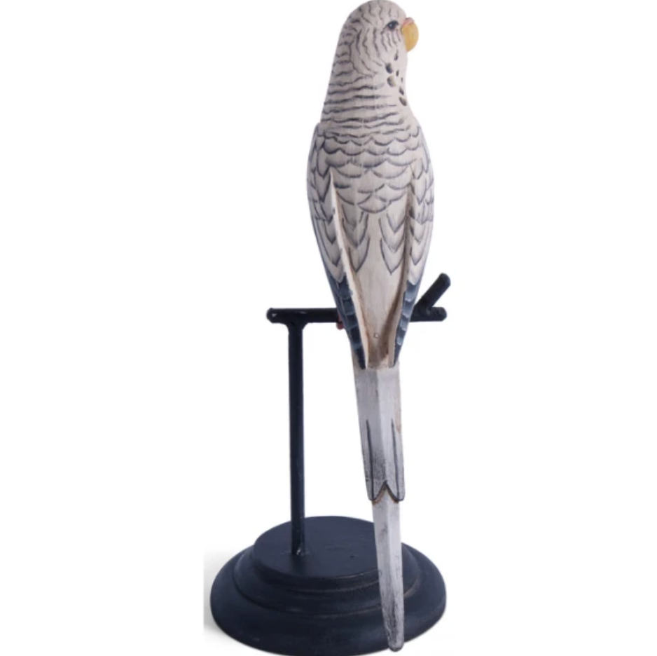 Bliss Studio Gray & White Budgerigar