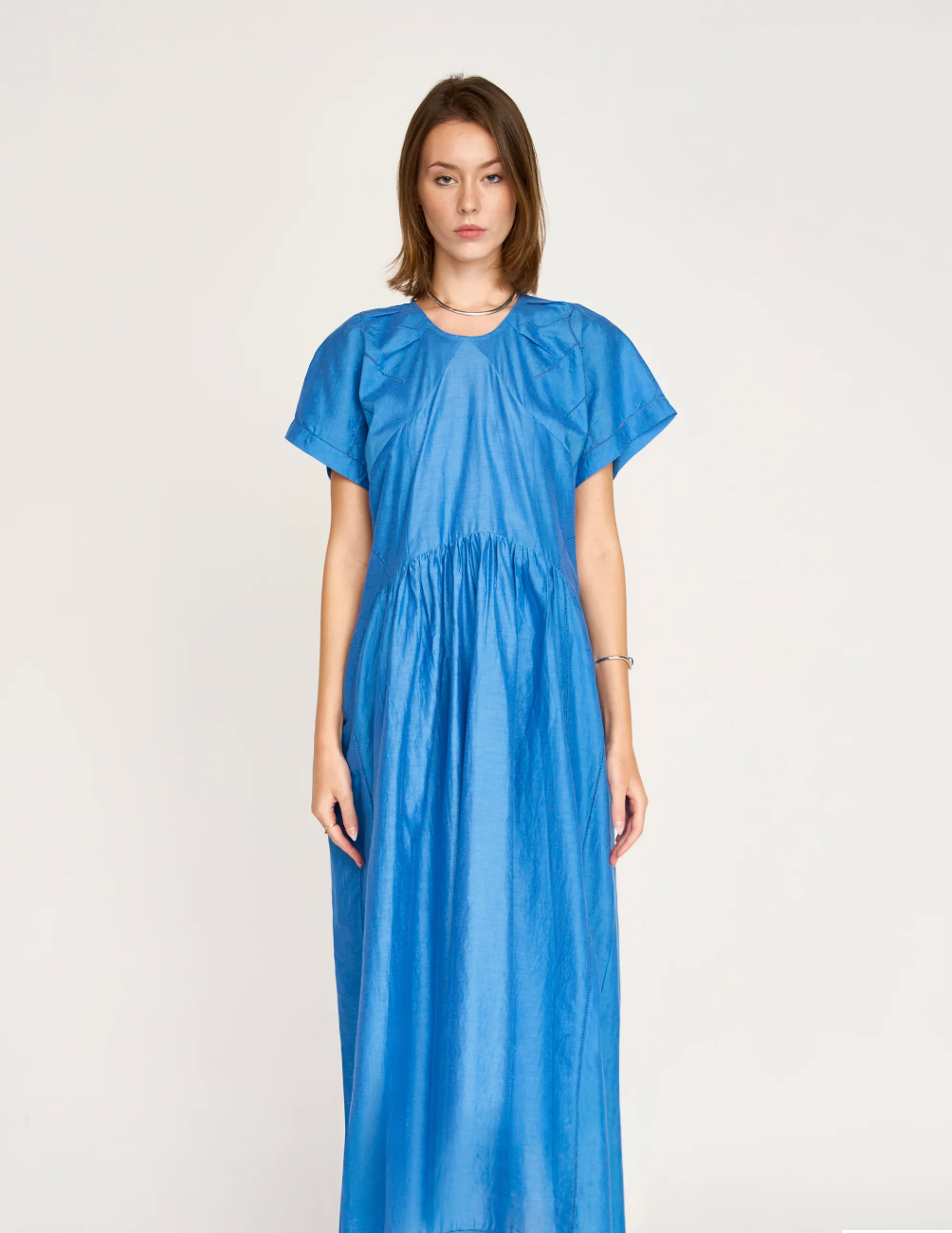 Shanghai Dress in Egyptian Blue