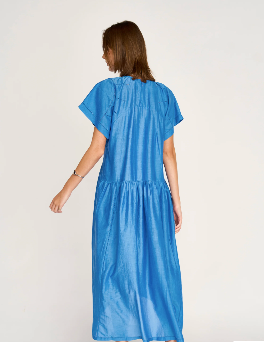 Shanghai Dress in Egyptian Blue