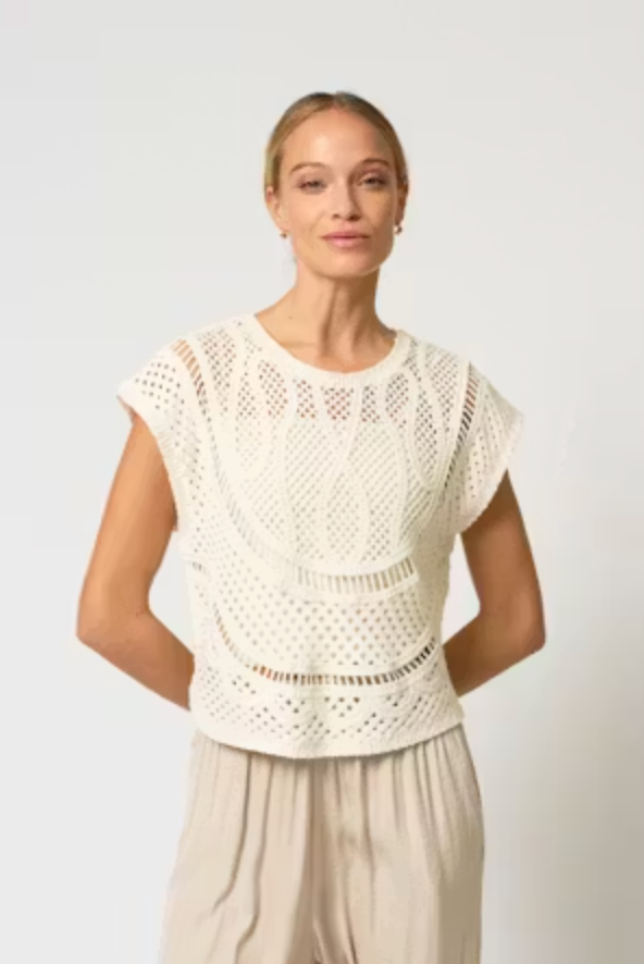 Ember Machine Crochet Top
