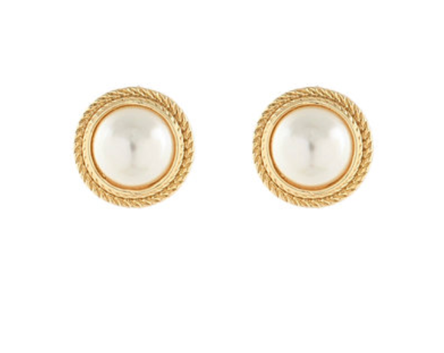 Pearl Dome Shape Earrings
