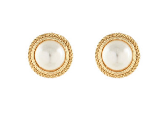 Pearl Dome Shape Earrings