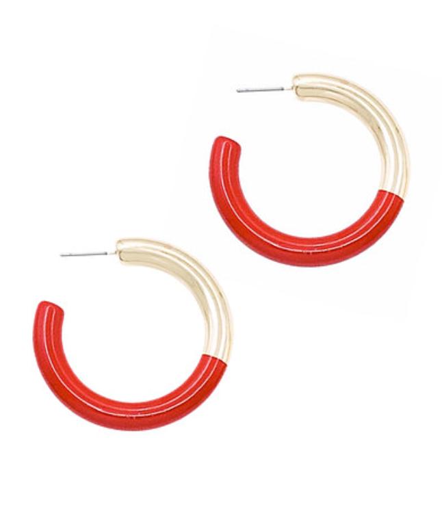 Half Color Coated Hoops