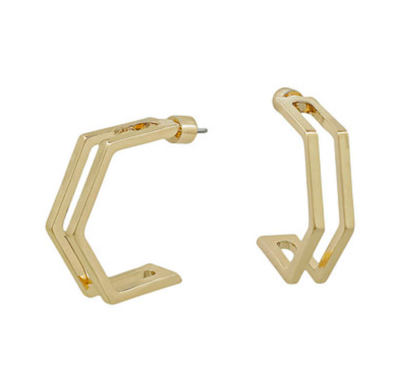 Layered Hexagon Hoops
