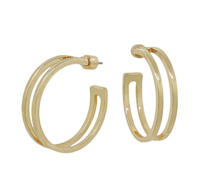 Layered Open Hoops
