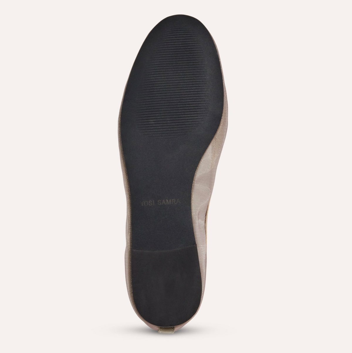 Sadie In Taupe Mesh Ballet Flat