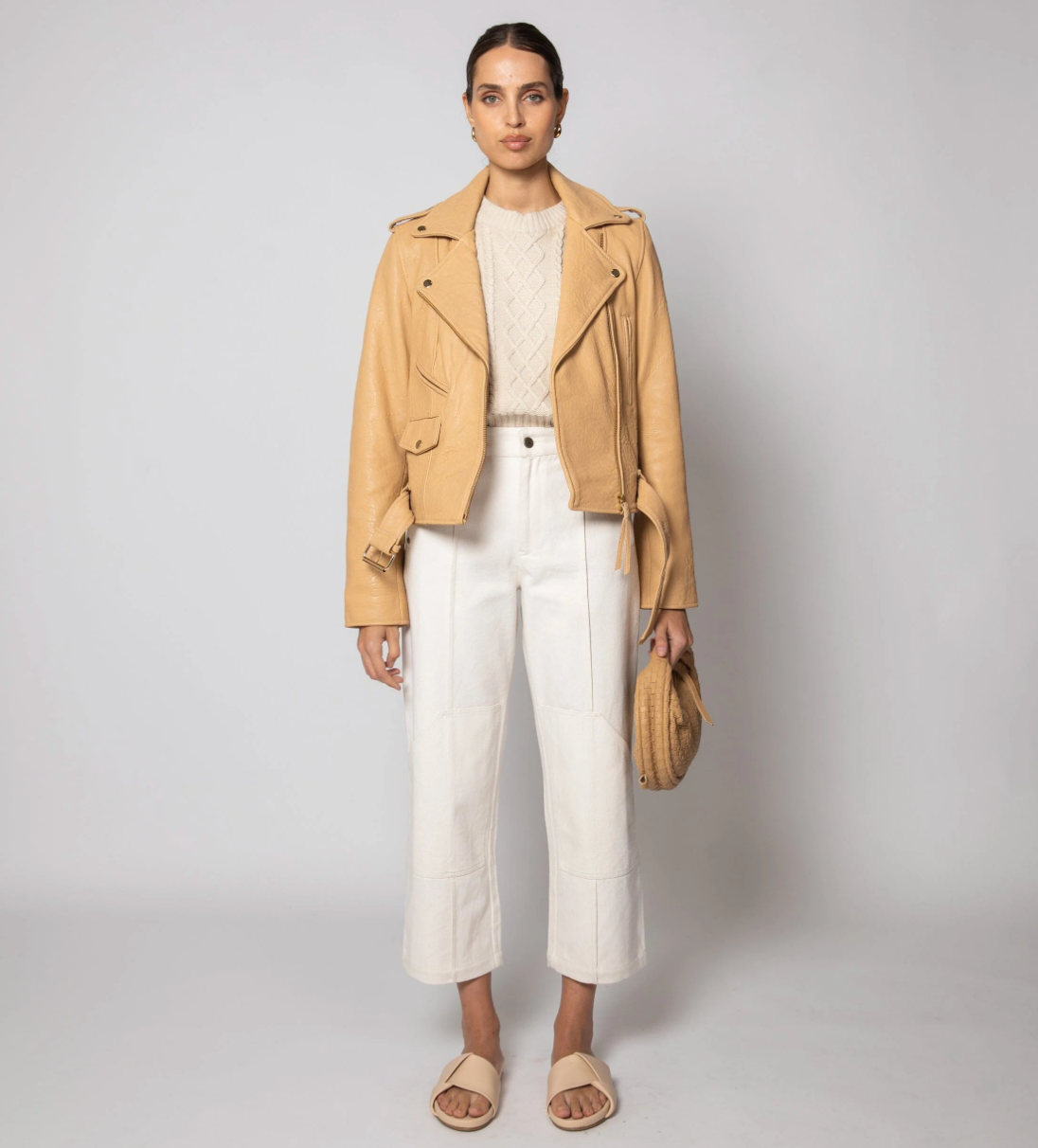 Gigi Cropped Sweater Vest