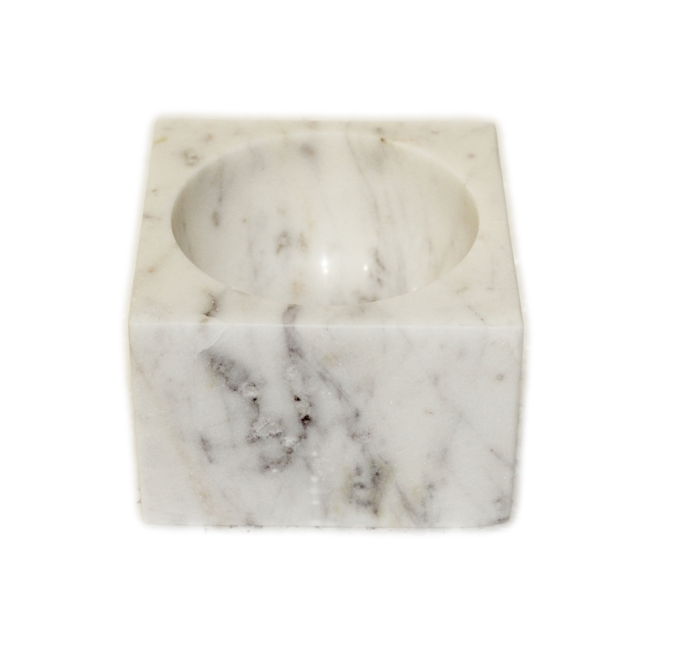 Square Marble Concave Bowl