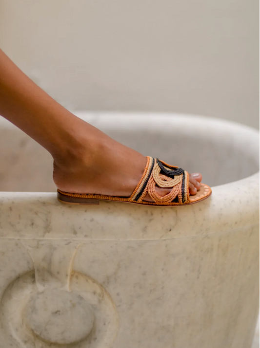 Ortigia Raffia Sandal